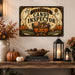 Stay Spooky Social Club Ghosts Members metal sign with retro humor halloween style — Stay Spooky Social Club Ghosts Members