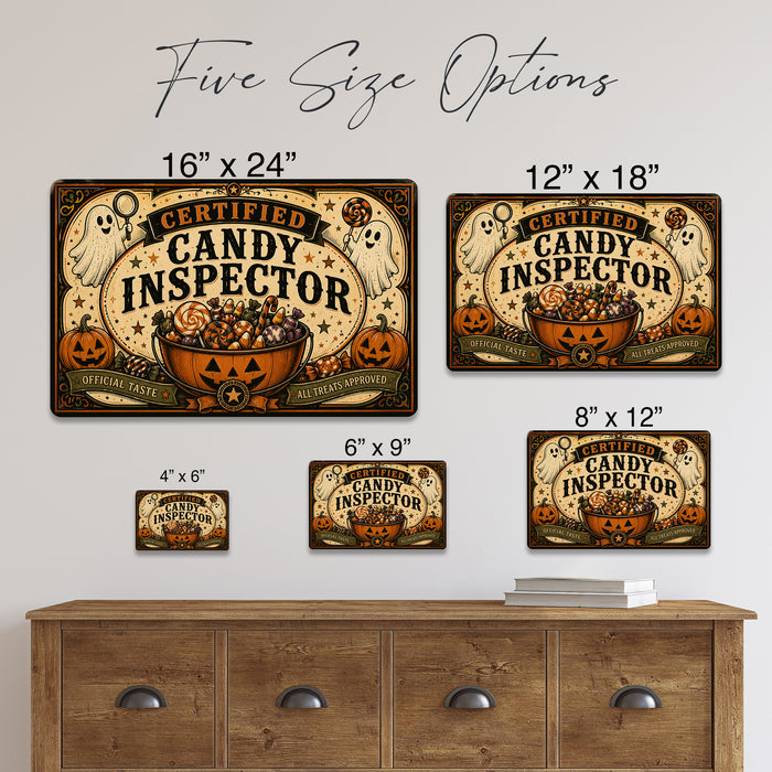 Stay Spooky Social Club Ghosts Members metal sign with retro humor halloween style — Stay Spooky Social Club Ghosts Members