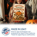 Emotional Support Pumpkin Kawaii Fall metal sign with retro humor halloween style — Emotional Support Pumpkin Kawaii Fall