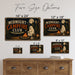 Midnight Campfire Club Ghost Stories metal sign with retro humor halloween style — Midnight Campfire Club Ghost Stories
