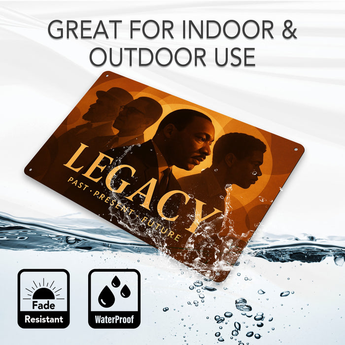 Legacy Rustic Metal Sign – Cultural Heritage Wall Décor
