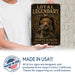 Chesapeake Bay Retriever Loyal Legendary metal sign with vintage hunting style Chesapeake Bay Retriever Loyal Legendary