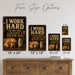 I Work Hard So My Dog Can Have a Better Life metal sign with vintage humor man-cave style I Work Hard So My Dog Can Have a
