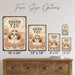Shih Tzu metal sign with vintage breed portrait style Shih Tzu