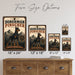 Doberman Pinscher metal sign with vintage breed portrait style Doberman Pinscher