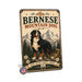 Bernese Mountain Dog metal sign with vintage breed portrait style Bernese Mountain Dog