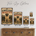 English Mastiff metal sign with vintage breed portrait style English Mastiff