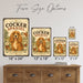 Cocker Spaniel metal sign with vintage breed portrait style Cocker Spaniel
