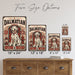 Dalmatian metal sign with vintage breed portrait style Dalmatian