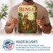 Bengal Cat metal sign with vintage breed portrait style Bengal Cat