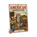 American Shorthair metal sign with vintage breed portrait style American Shorthair