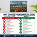 Greetings from New Hampshire metal sign with horizontal vintage 'Greetings from New Hampshire' large-letter postcard with