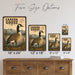 Canada Goose metal sign with vintage duck identification portrait style Canada Goose