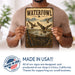 Waterfowl Hunting metal sign with vintage duck identification portrait style Waterfowl Hunting