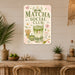 Spritz Social Club Italian Aperitivo Bar metal sign with boho vintage italian aperitivo bar poster — Spritz Social Club