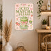 La Dolce Vita Italian State of Mind Positano metal sign with boho vintage italian coastal bar poster — La Dolce Vita Italian
