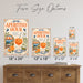 Aperitivo Hour Good Friends Beautiful Moments metal sign with boho vintage italian aperitivo bar poster — Aperitivo Hour