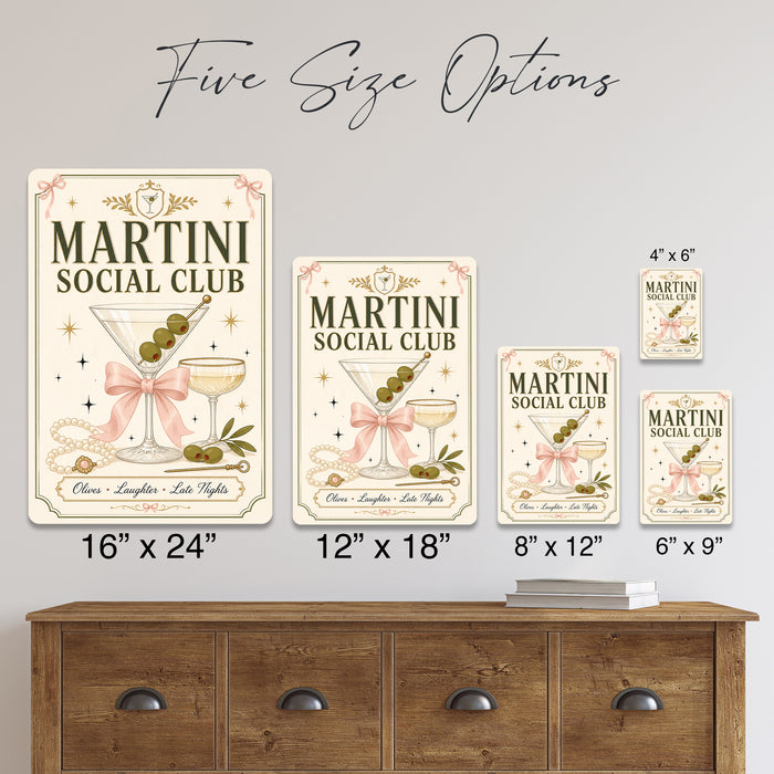 Sangria and Sunshine Costa del Sol Beach Club metal sign with boho vintage sangria bar poster — Sangria and Sunshine Costa