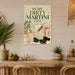 Spanish Wine Market Fresh Fruit Fine Wine metal sign with boho vintage sangria bar poster — Spanish Wine Market Fresh Fruit