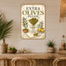 In My Dirty Martini Era metal sign with boho vintage coquette martini bar poster — In My Dirty Martini Era