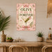 Olive Me Forever Cocktails Made with Love metal sign with boho vintage coquette martini bar poster — Olive Me Forever