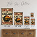 Grillin and Chillin Beer Required metal sign with vintage tin bbq sign — Grillin and Chillin Beer Required