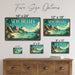 Seychelles Indian Ocean metal sign with art-deco vintage travel poster style of Seychelles Indian Ocean (indian ocean)