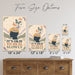 It's Okay to Heal Slowly metal sign with calm boho-modern affirmation poster — It's Okay to Heal Slowly