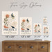 Protect Your Peace metal sign with calm boho-modern affirmation poster — Protect Your Peace
