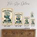 Find Peace Within metal sign with calm boho-modern affirmation poster — Find Peace Within