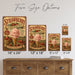 Strawberry Creamery Made With Real Strawberries metal sign with vintage americana diner / ice cream style — Strawberry