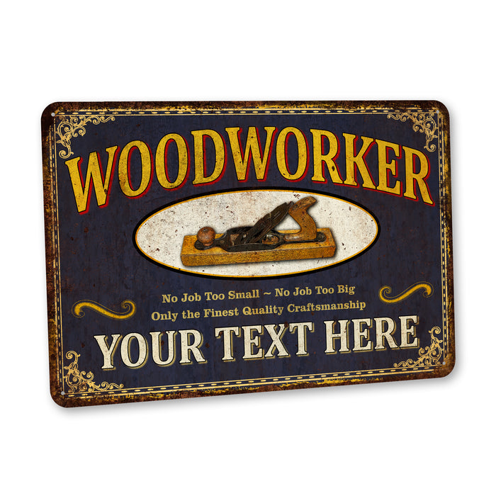 Personalized Woodwork Sign Garage Decor Woodshop Man Cave Craftsman 108122002091