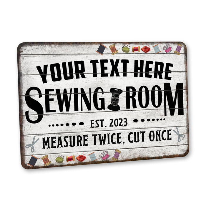 Personalized Sewing Room Sign Craft Room Decor Quilting Embroidery 108122002104