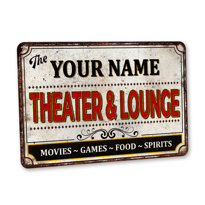 Custom Theater Lounge Sign Movie Theater Decor Lounge Wall Art Cinefile Gift 108122002119
