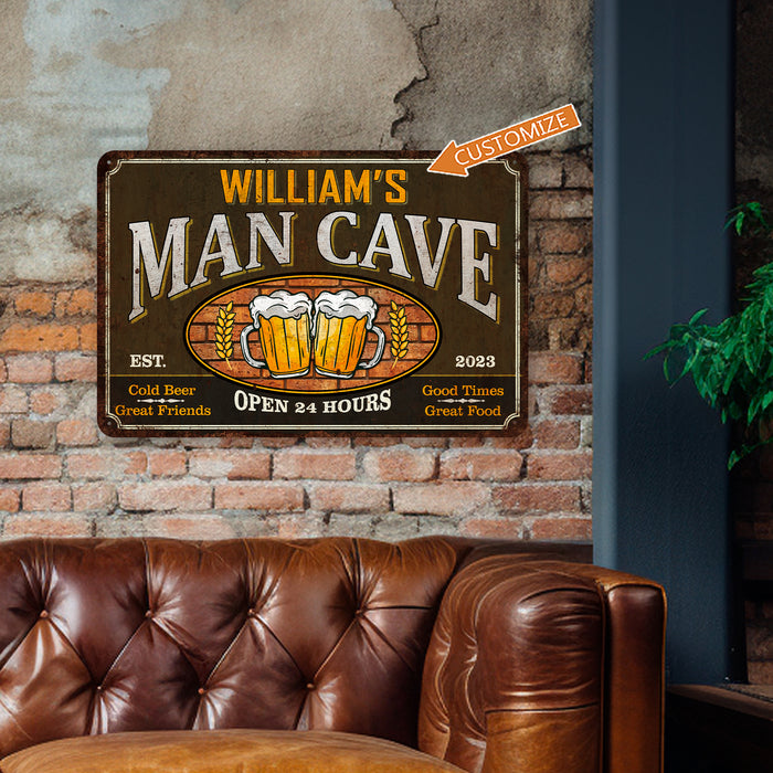 Custom Man Cave Sign