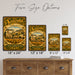 Sonoma California Wine Country metal sign with vintage weathered-tin travel poster illustration — Sonoma California Wine