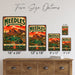 Needles California Route 66 Gateway Mojave metal sign with vintage weathered-tin travel poster illustration — Needles