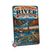 The Sacramento River California metal sign with vintage weathered-tin travel poster illustration — The Sacramento River