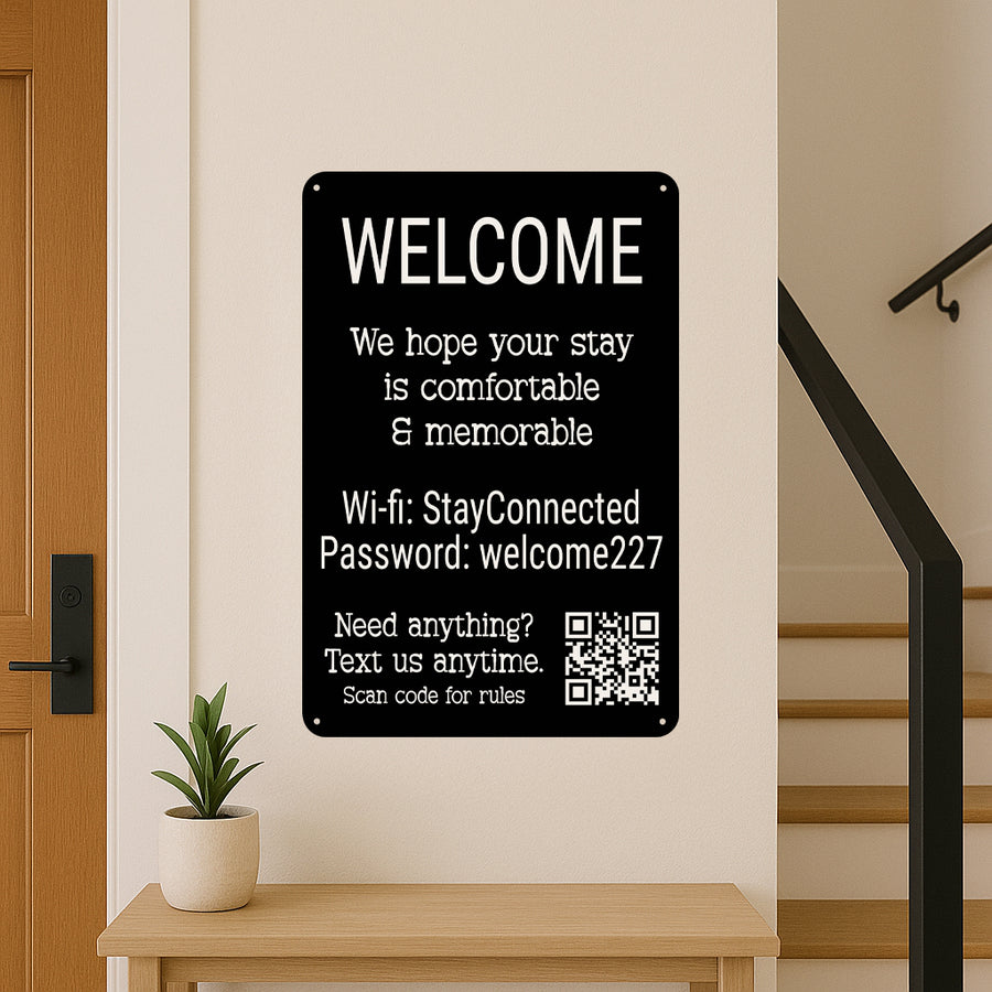 Vacation rental signs