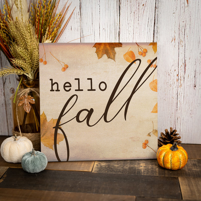 Hello Fall - Fall Sign