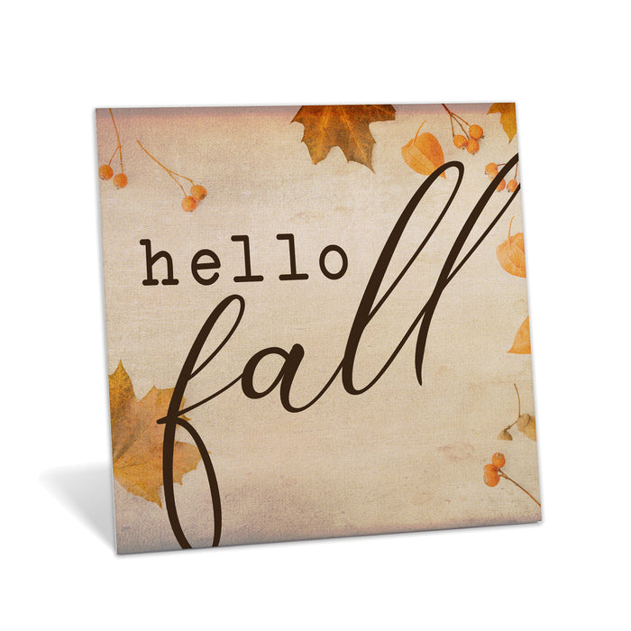 Hello Fall - Fall Sign