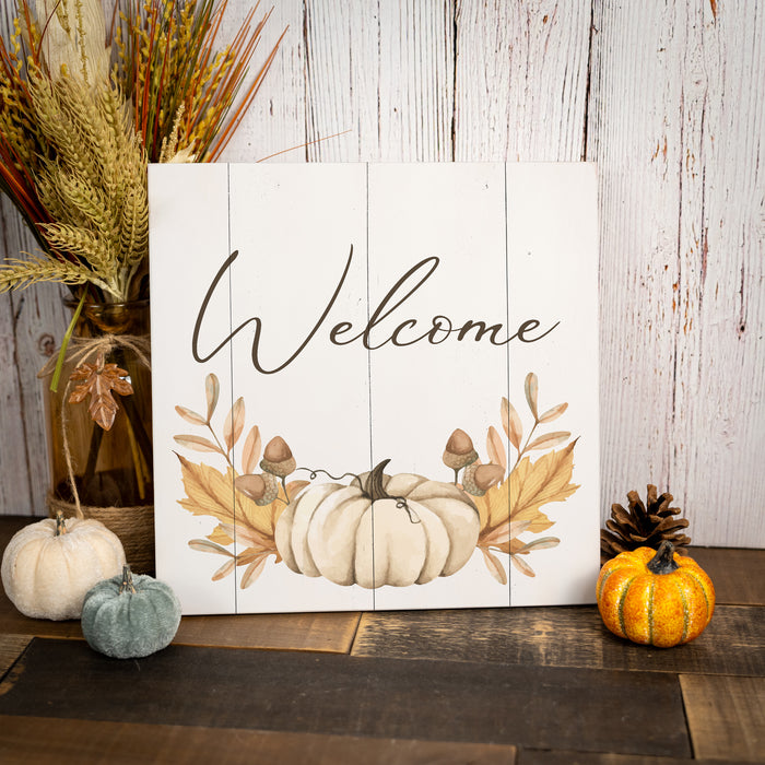 Welcome Pumpkin - Fall Sign