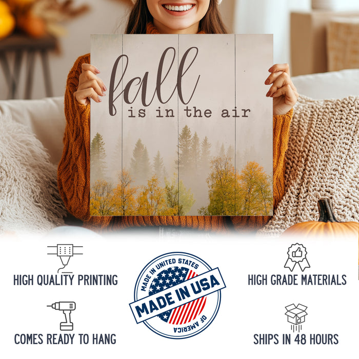 Fall is in the air - Fall Sign