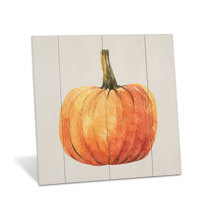 Orange Pumpkin - Fall Sign