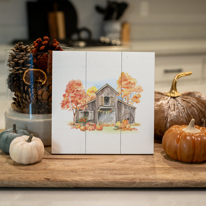 Rustic Fall Barn - Fall Sign