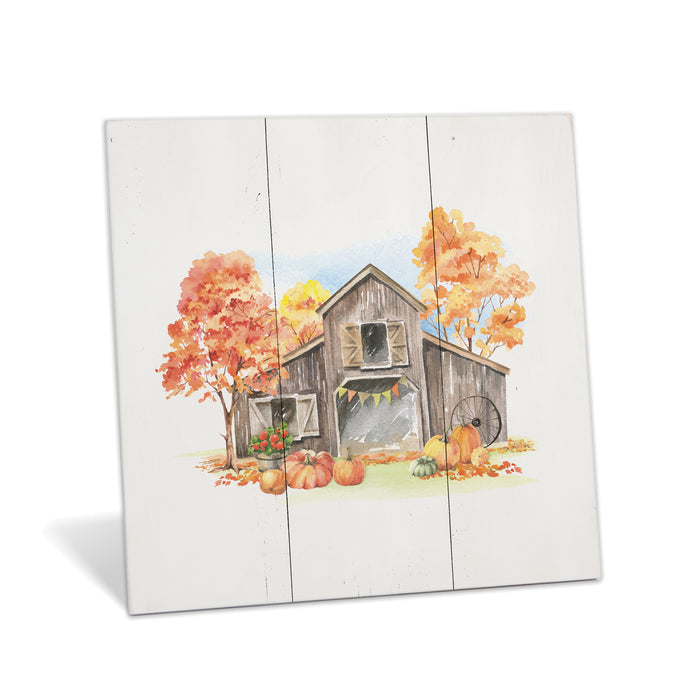 Rustic Fall Barn - Fall Sign