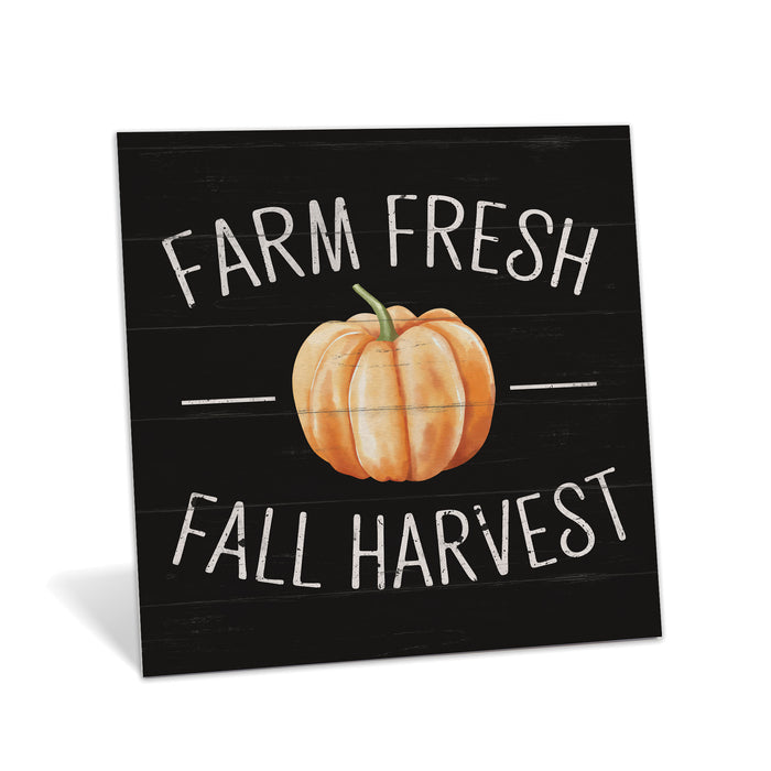 Farm Fresh Fall Harvest Wood Sign - Fall Decor