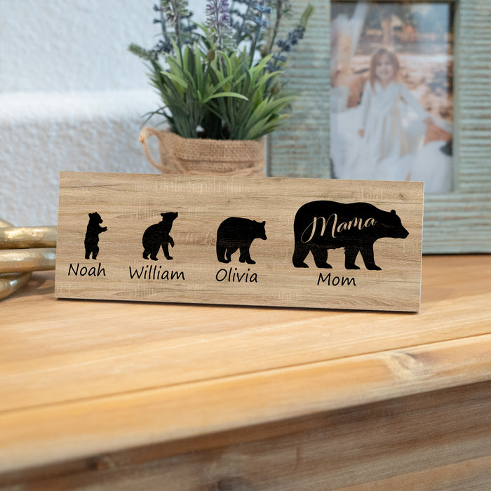 Personalized Mama Bear Sign