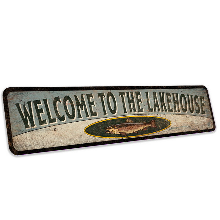 Welcome to the Lakehouse Decor Sign 104182001018