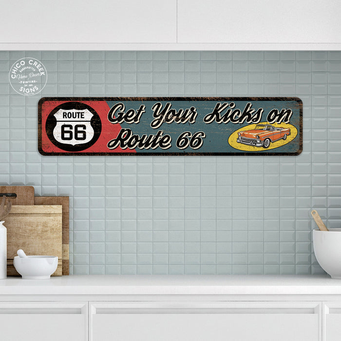 Get Your Kicks on Route 66 Sign 104182001021